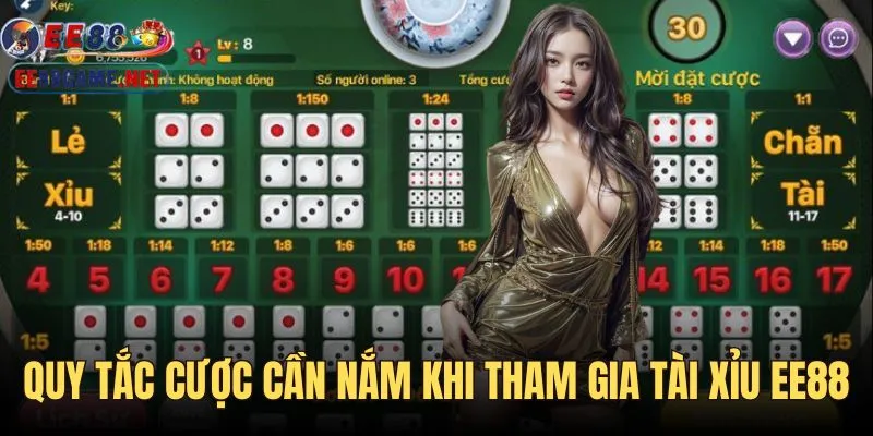 Nguyên tắc cá cược tài xỉu cơ bản
